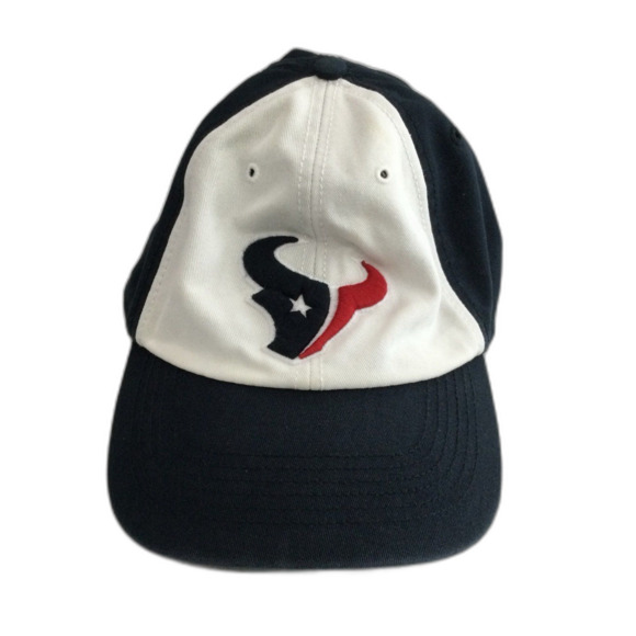 47 Brand Cap Hat Unisex Size L Color Navy White Houston Texans Stretch Fit - Picture 10 of 10